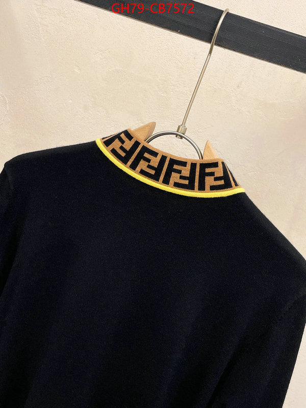 Clothing-Fendi top quality fake ID: CB7572 $: 79USD