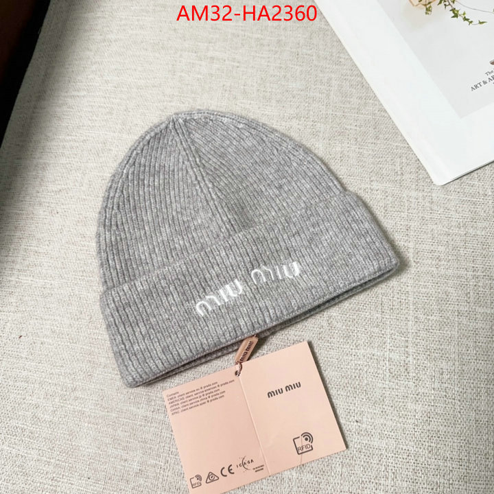 Cap(Hat)-Miu Miu replica 2024 perfect luxury ID: HA2360 $: 32USD