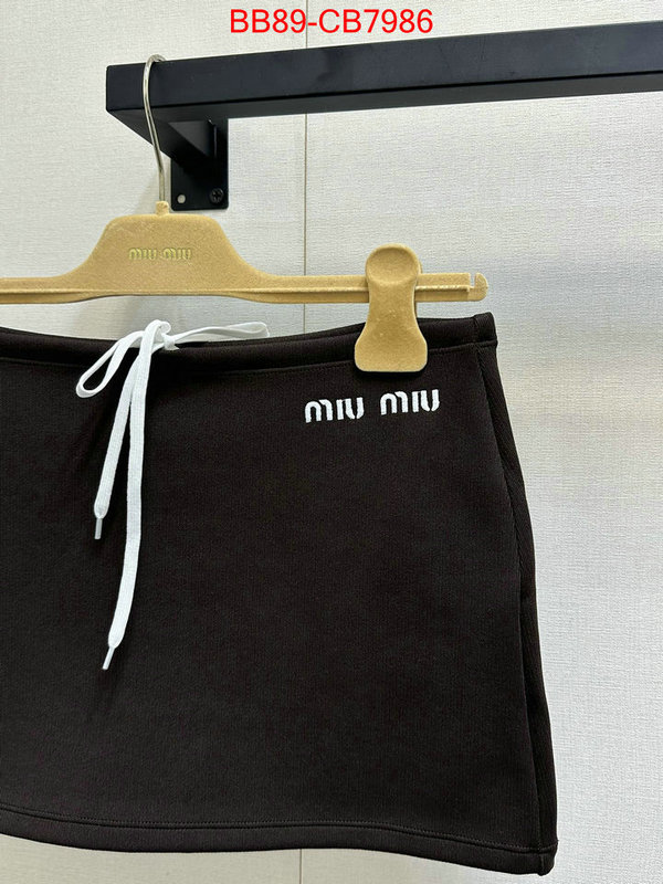 Clothing-MIU MIU best wholesale replica ID: CB7986 $: 89USD