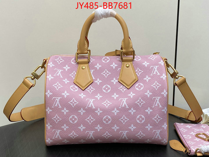 LV Bags(TOP)-Speedy- 2024 aaaaa replica 1st copy ID: BB7681 $: 485USD,