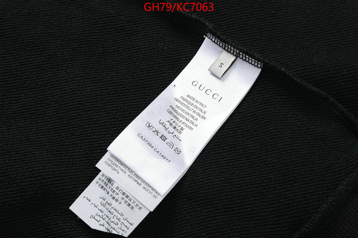 Clothing-Gucci same as original ID: KC7063 $: 79USD