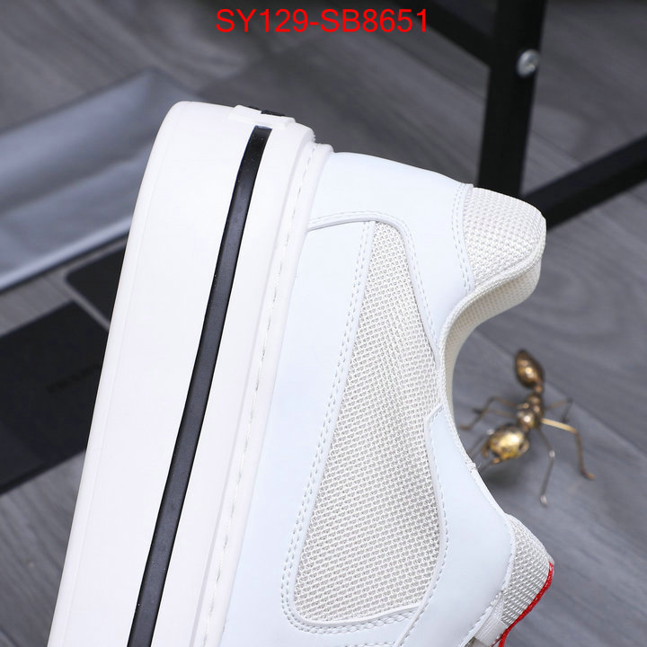 Men shoes-Prada replica aaaaa+ designer ID: SB8651 $: 129USD