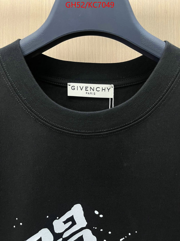 Clothing-Givenchy replica 2024 perfect luxury ID: KC7049 $: 52USD