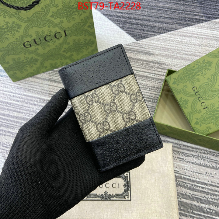 Gucci Bags(TOP)-Wallet- 2024 aaaaa replica 1st copy ID: TA2228 $: 79USD,