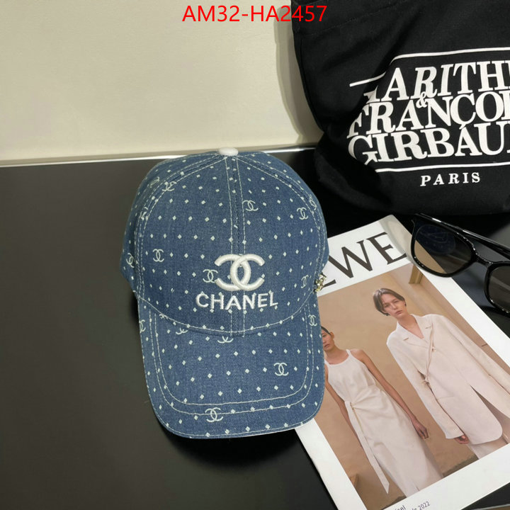 Cap (Hat)-Chanel designer fashion replica ID: HA2457 $: 32USD