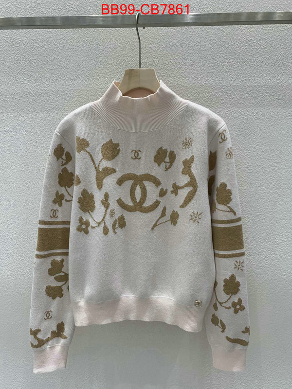 Clothing-Chanel luxury fake ID: CB7861 $: 99USD