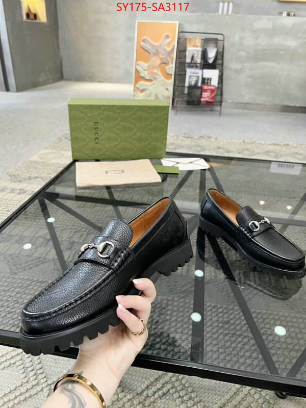 Men Shoes-Gucci best replica quality ID: SA3117 $: 175USD