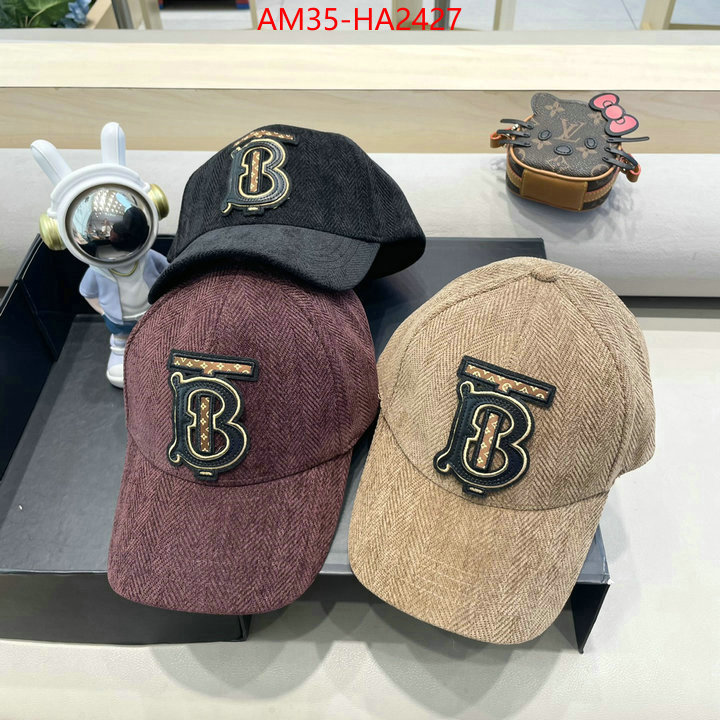 Cap(Hat)-Burberry fashion replica ID: HA2427 $: 35USD