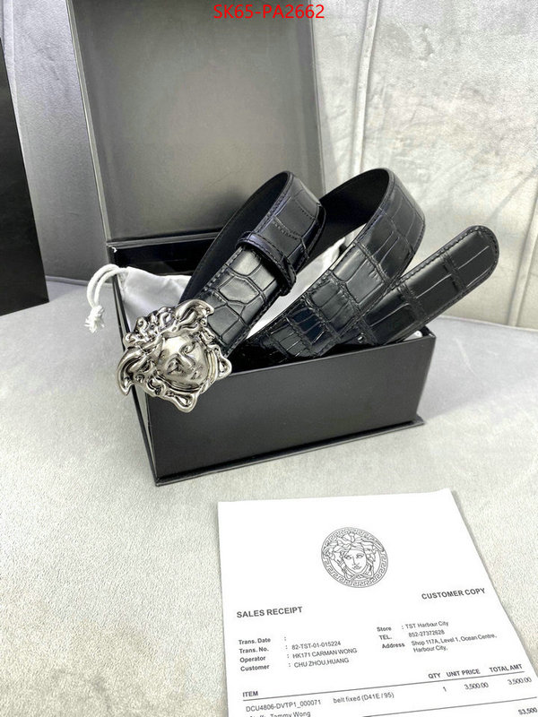 Belts-Versace hot sale ID: PA2662 $: 65USD