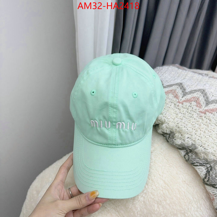 Cap(Hat)-Balenciaga luxury fashion replica designers ID: HA2418 $: 32USD