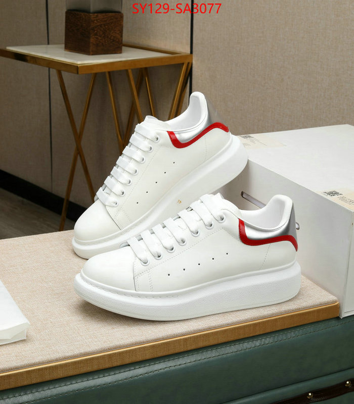 Men Shoes-Alexander McQueen 2024 luxury replicas ID: SA3077 $: 129USD