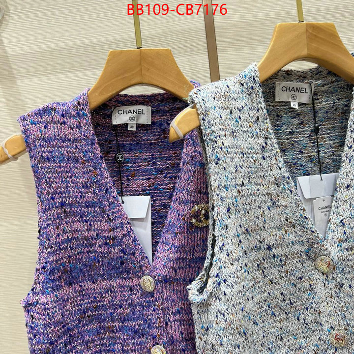 Clothing-Chanel where to buy the best replica ID: CB7176 $: 109USD