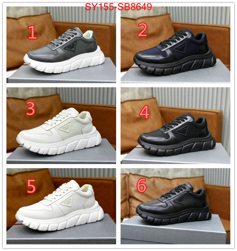 Men shoes-Prada buy high quality cheap hot replica ID: SB8649 $: 155USD