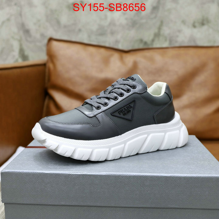 Men shoes-Prada replica 1:1 ID: SB8656 $: 155USD