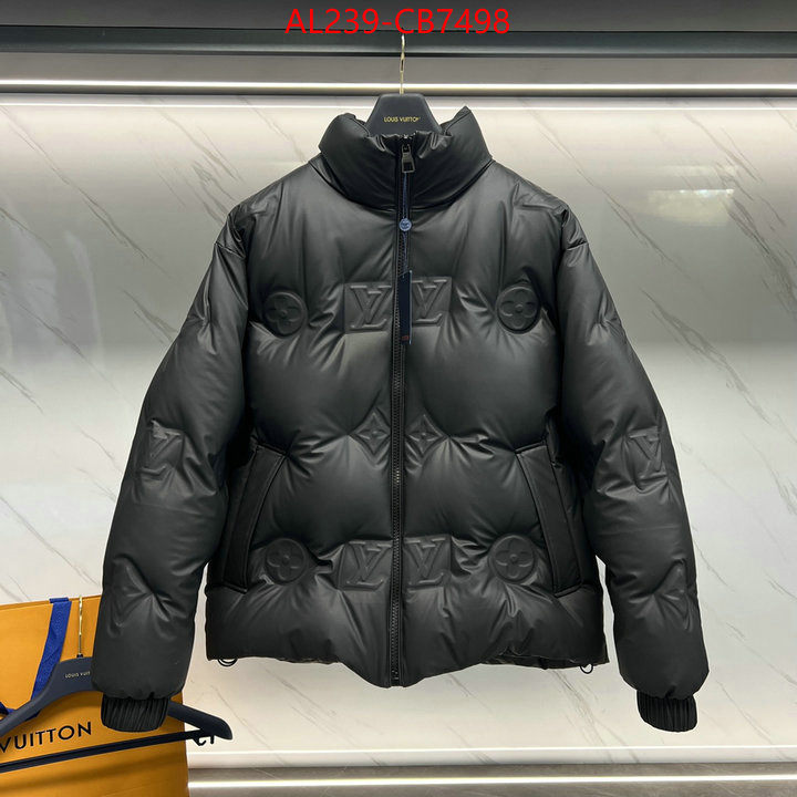 Down jacket Women-LV the quality replica ID: CB7498 $: 239USD