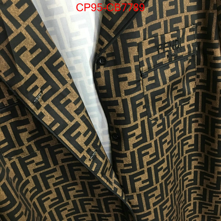 Clothing-Fendi what's best ID: CB7789 $: 95USD