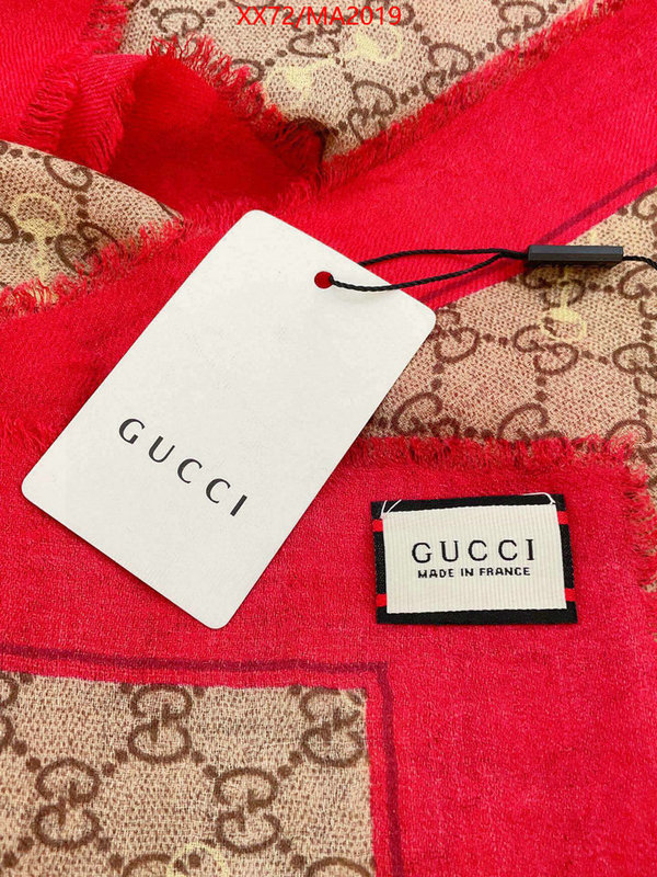 Scarf-Gucci aaaaa quality replica ID: MA2019 $: 72USD