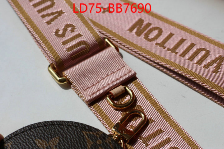 LV Bags(TOP)-Shoulder Strap- replica sale online ID: BB7690 $: 75USD,