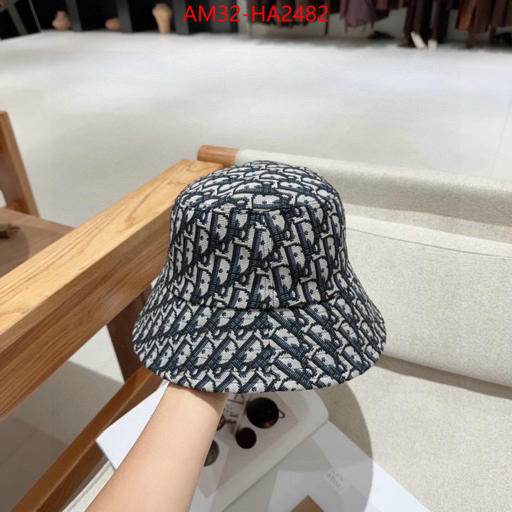 Cap (Hat)-Dior highest product quality ID: HA2482 $: 32USD