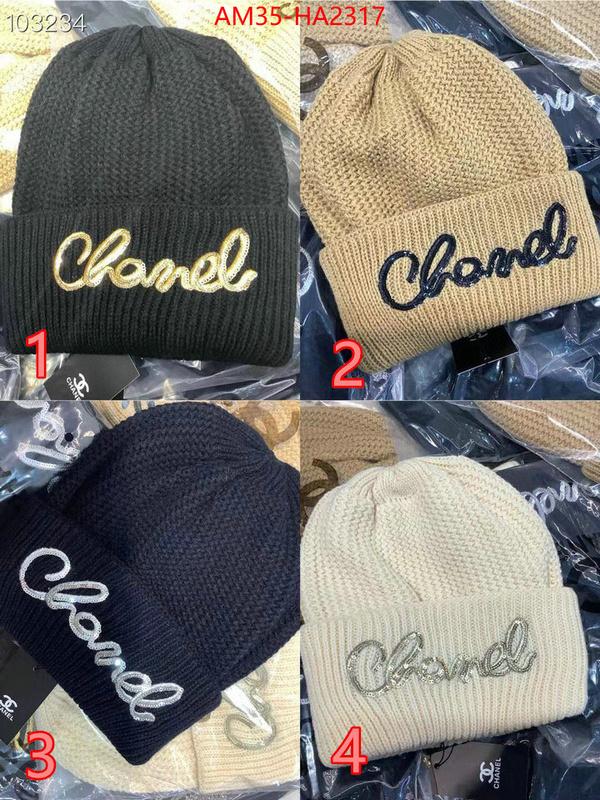 Cap (Hat)-Chanel where to buy replicas ID: HA2317 $: 35USD