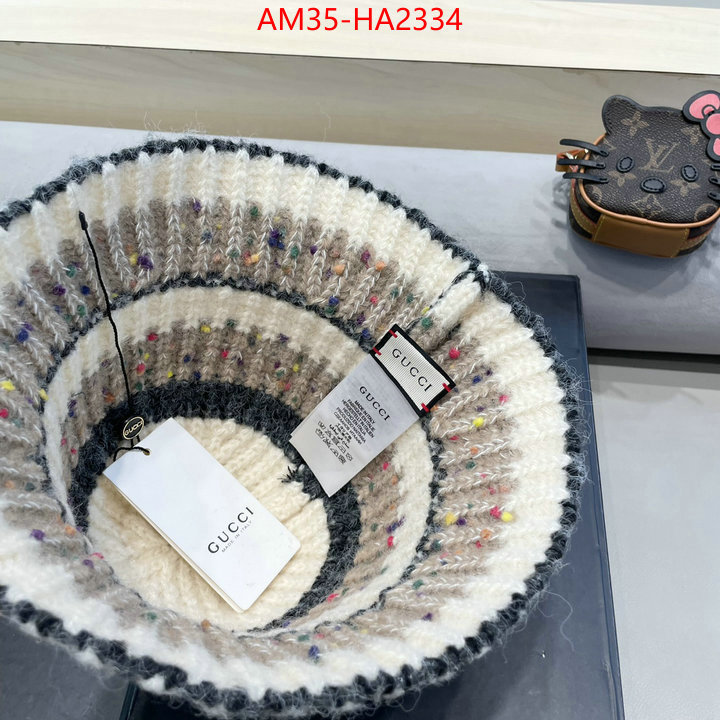 Cap(Hat)-Gucci exclusive cheap ID: HA2334 $: 35USD