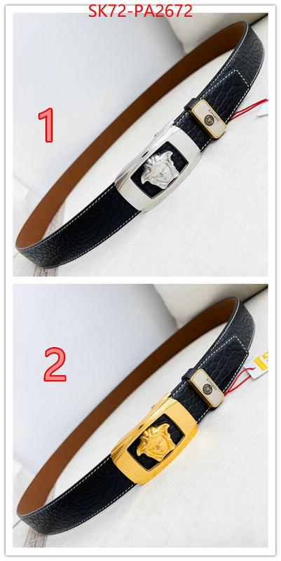 Belts-Versace flawless ID: PA2672 $: 72USD