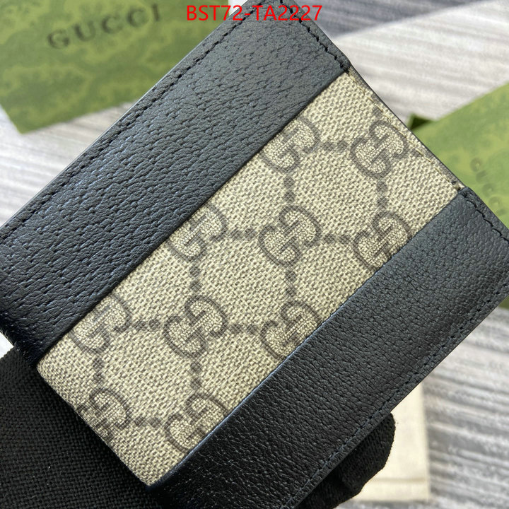 Gucci Bags(TOP)-Wallet- most desired ID: TA2227 $: 72USD,