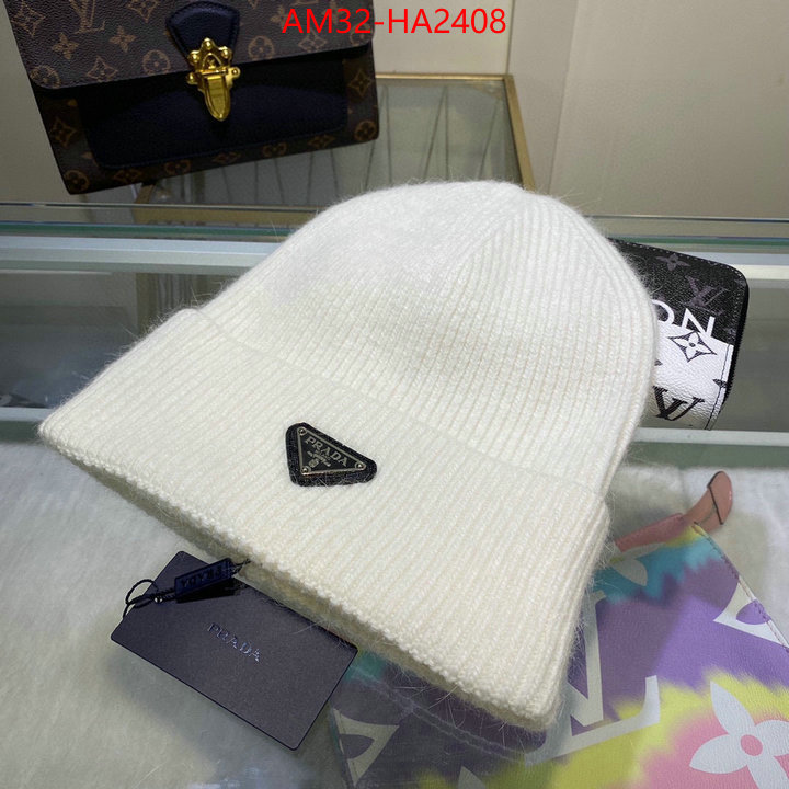 Cap (Hat)-Prada shop designer ID: HA2408 $: 32USD