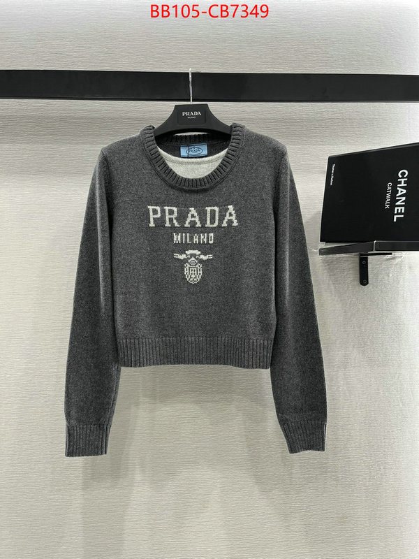 Clothing-Prada how can i find replica ID: CB7349 $: 105USD