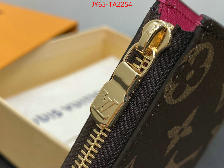 LV Bags(4A)-Wallet new designer replica ID: TA2254 $: 65USD,