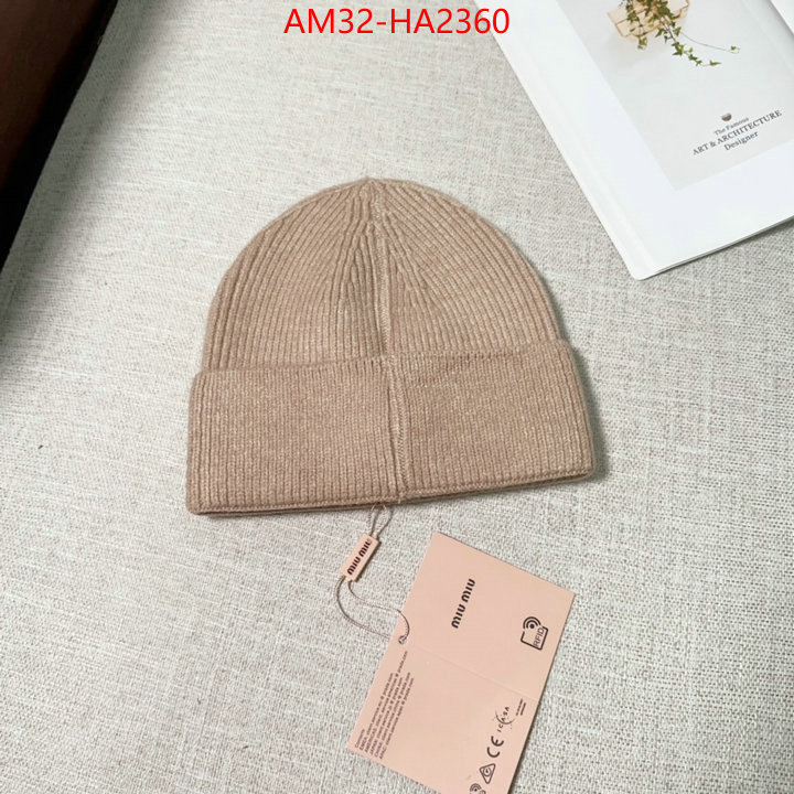 Cap(Hat)-Miu Miu replica 2024 perfect luxury ID: HA2360 $: 32USD