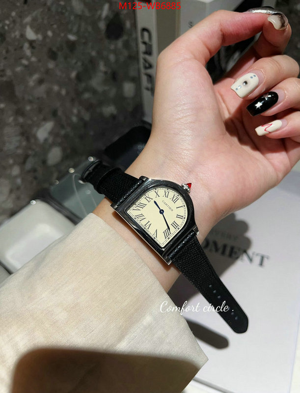 Watch(4A)-Cartier the best quality replica ID: WB6885 $: 125USD