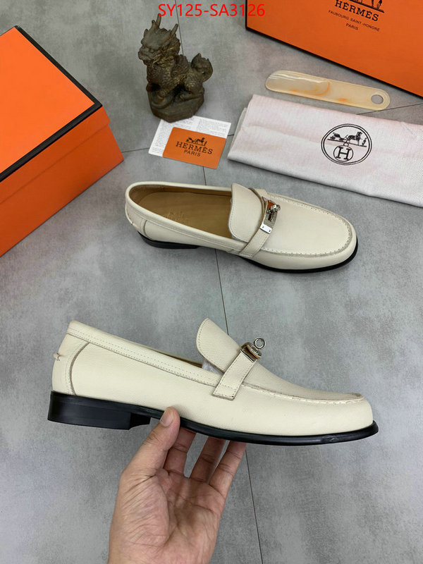 Men Shoes-Hermes supplier in china ID: SA3126 $: 125USD