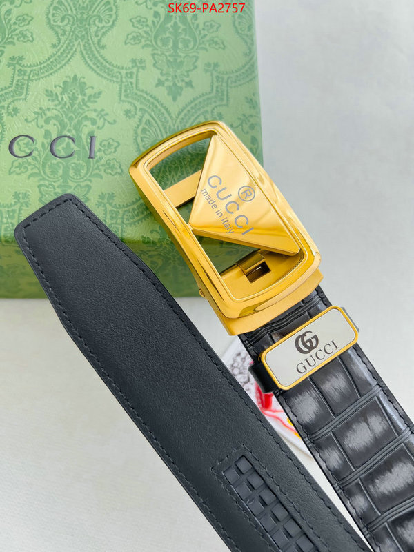 Belts-Gucci high quality designer replica ID: PA2757 $: 69USD