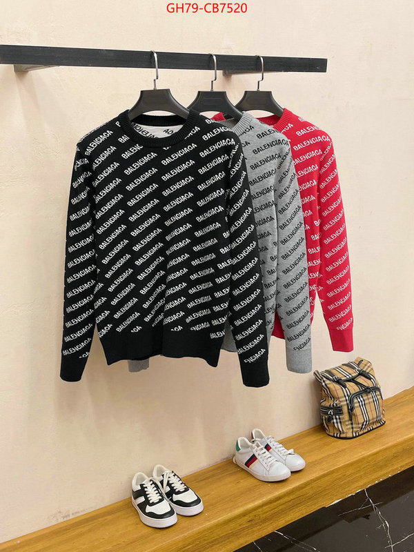 Clothing-Balenciaga replica best ID: CB7520 $: 79USD