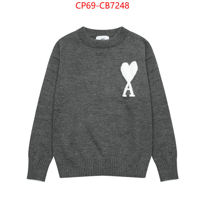 Clothing-AMI replica 1:1 high quality ID: CB7248 $: 69USD