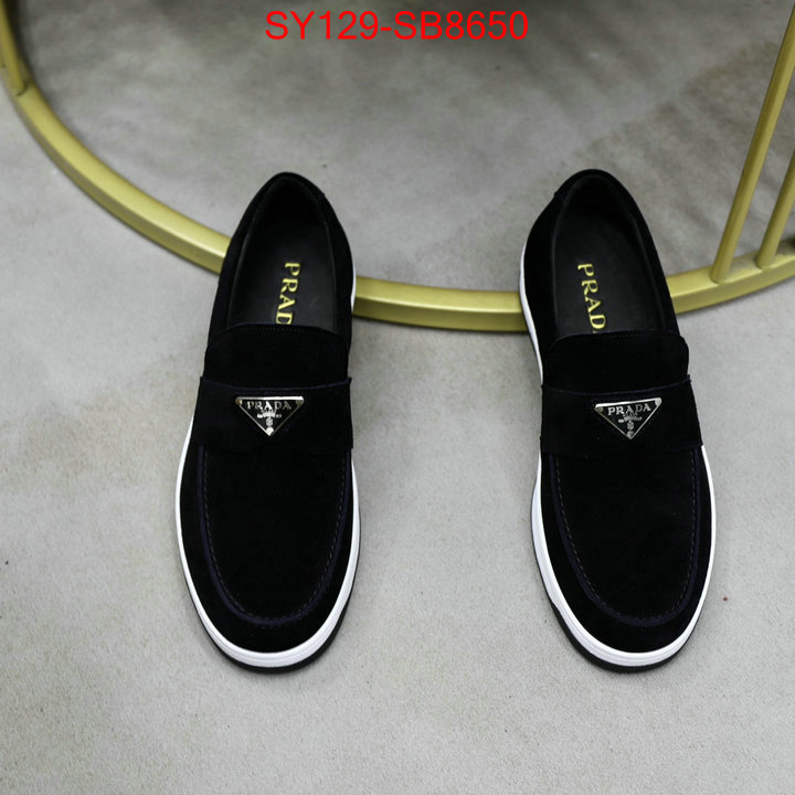 Men shoes-Prada 1:1 replica ID: SB8650 $: 129USD