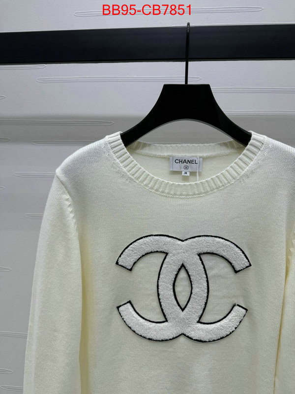 Clothing-Chanel is it ok to buy replica ID: CB7851 $: 95USD