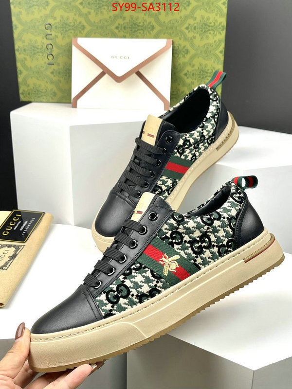 Men Shoes-Gucci designer fashion replica ID: SA3112 $: 99USD