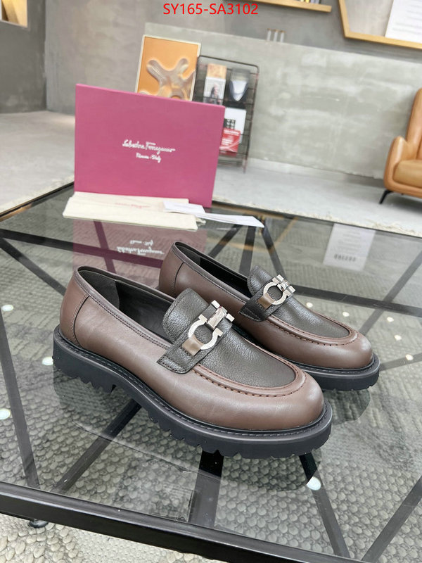 Men shoes-Ferragamo 1:1 clone ID: SA3102 $: 165USD