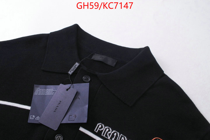 Clothing-Prada fake ID: KC7147 $: 59USD