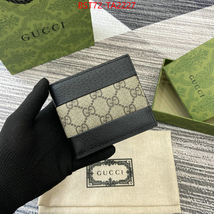 Gucci Bags(TOP)-Wallet- most desired ID: TA2227 $: 72USD,