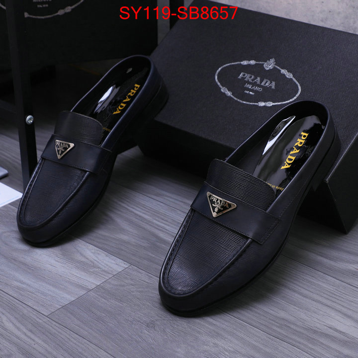 Men shoes-Prada top quality designer replica ID: SB8657 $: 119USD