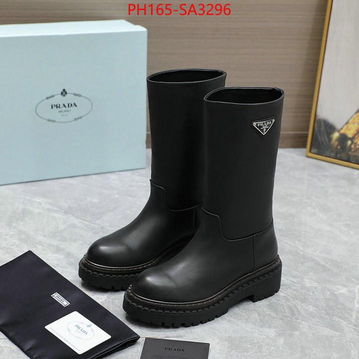 Women Shoes-Prada designer high replica ID: SA3296 $: 165USD