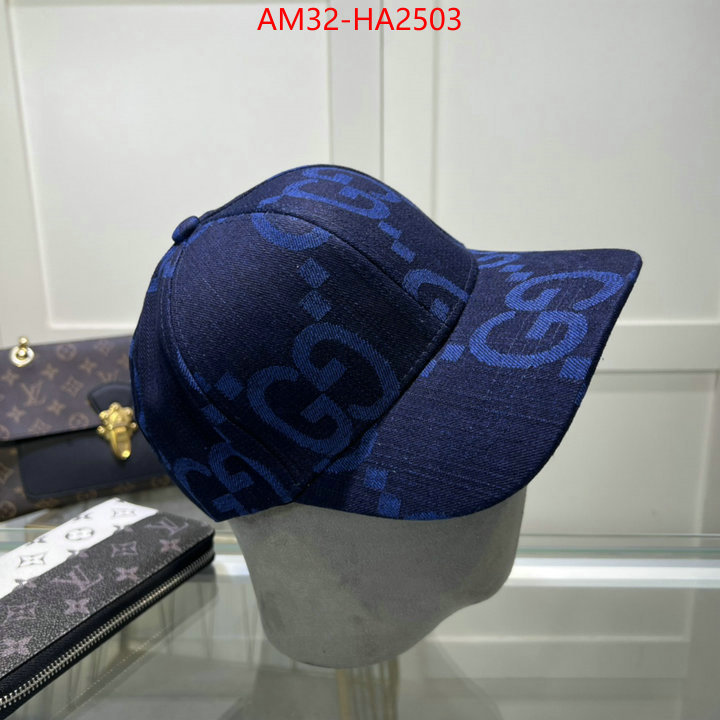 Cap(Hat)-Gucci high quality designer replica ID: HA2503 $: 32USD