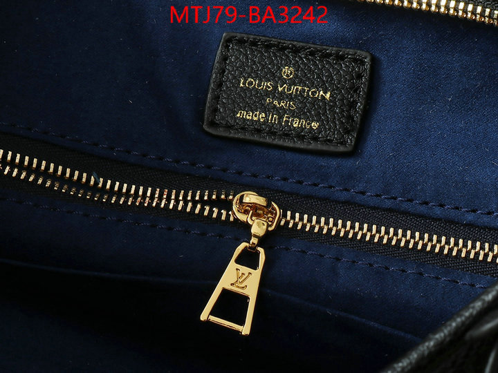 LV Bags(4A)-Handbag Collection- how can i find replica ID: BA3242 $: 79USD,