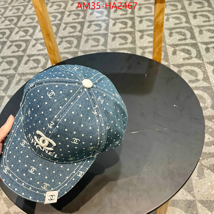 Cap (Hat)-Chanel designer 1:1 replica ID: HA2467 $: 35USD