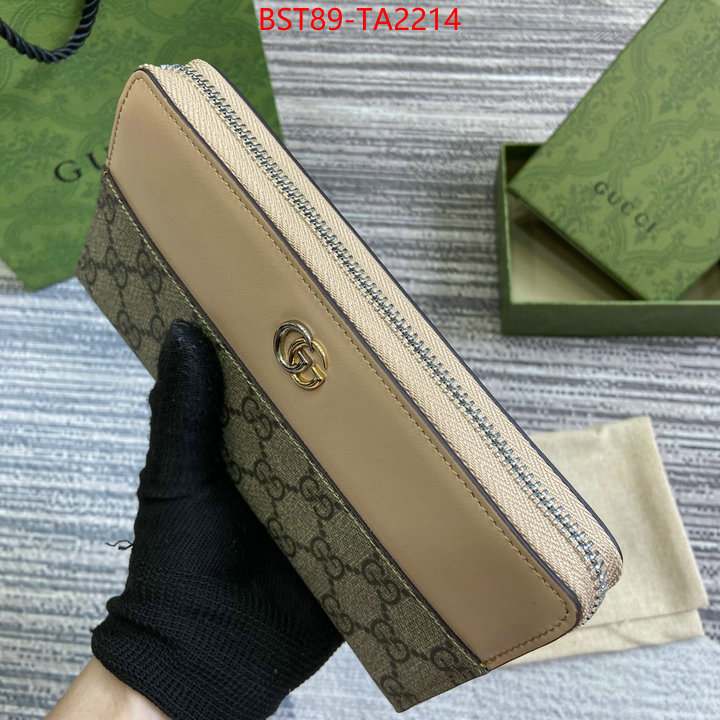 Gucci Bags(TOP)-Wallet- how to buy replica shop ID: TA2214 $: 89USD,