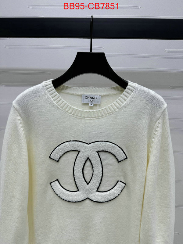 Clothing-Chanel is it ok to buy replica ID: CB7851 $: 95USD