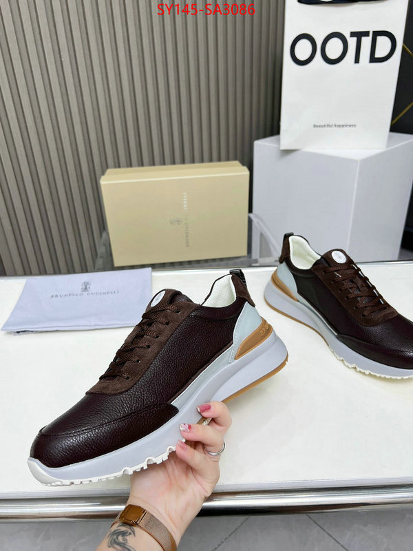 Men Shoes-Brunello Cucinelli new designer replica ID: SA3086 $: 145USD